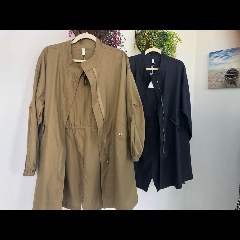Korean style trench coat